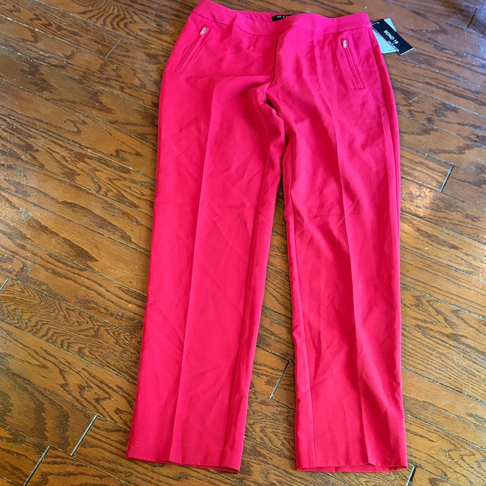 Zac & Rachel Bright Red Women's Dress Pants